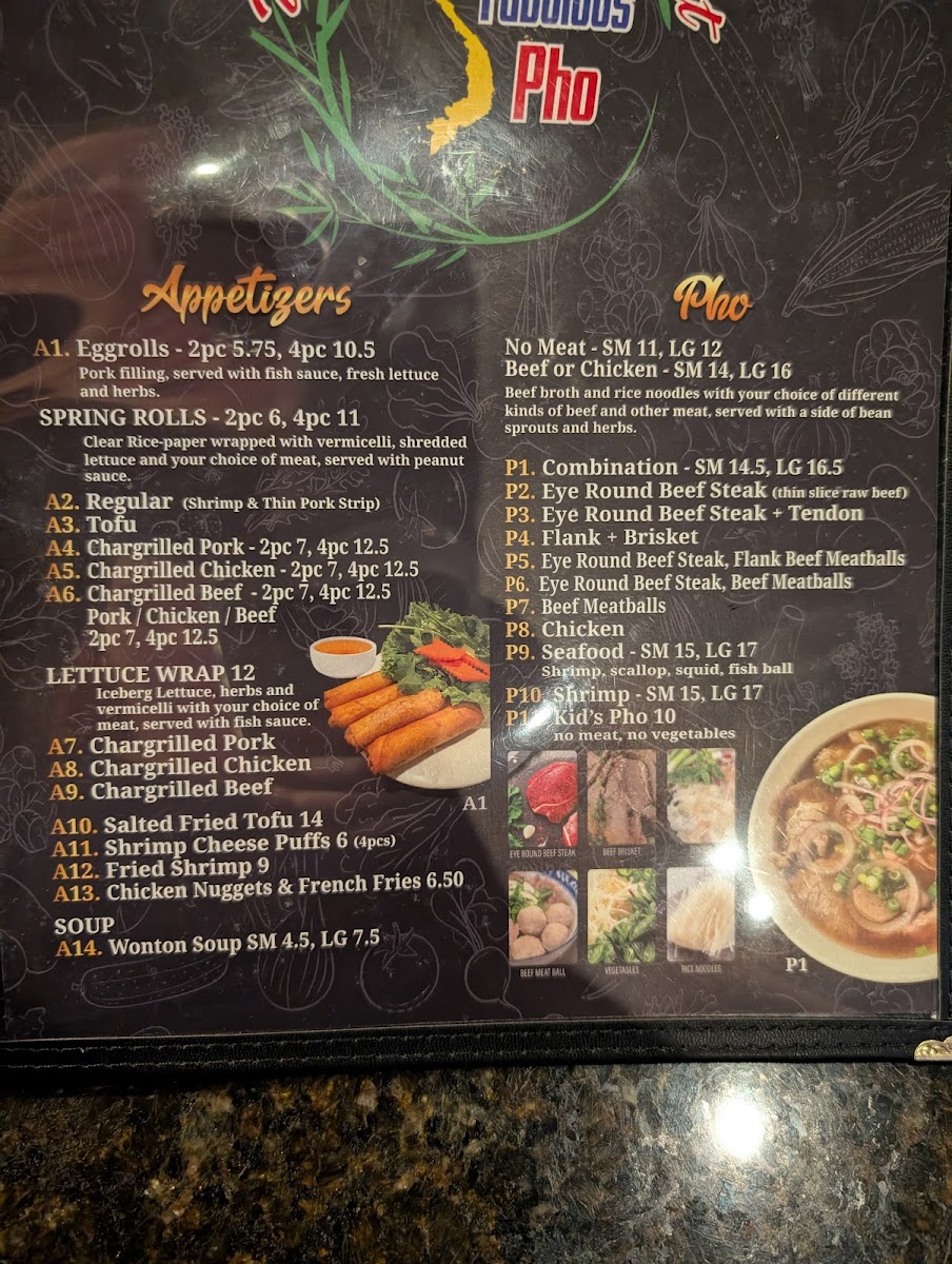 Menu Fabulous Pho Vietnamese Restaurant-2