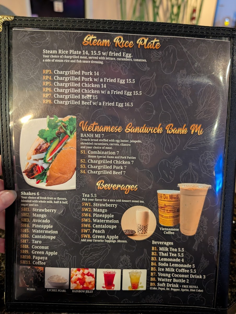 Menu Fabulous Pho Vietnamese Restaurant-4